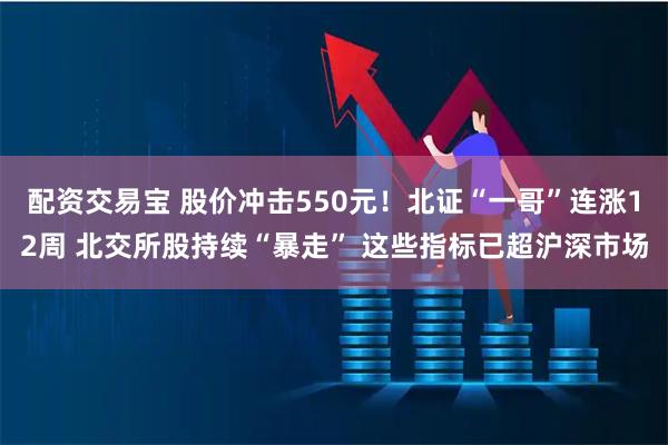 配资交易宝 股价冲击550元！北证“一哥”连涨12周 北交所股持续“暴走” 这些指标已超沪深市场